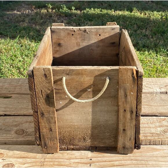 VTG Kortick Pole Line Hardware Wooden Advertising Crate San Francisco California - Picture 4 of 7